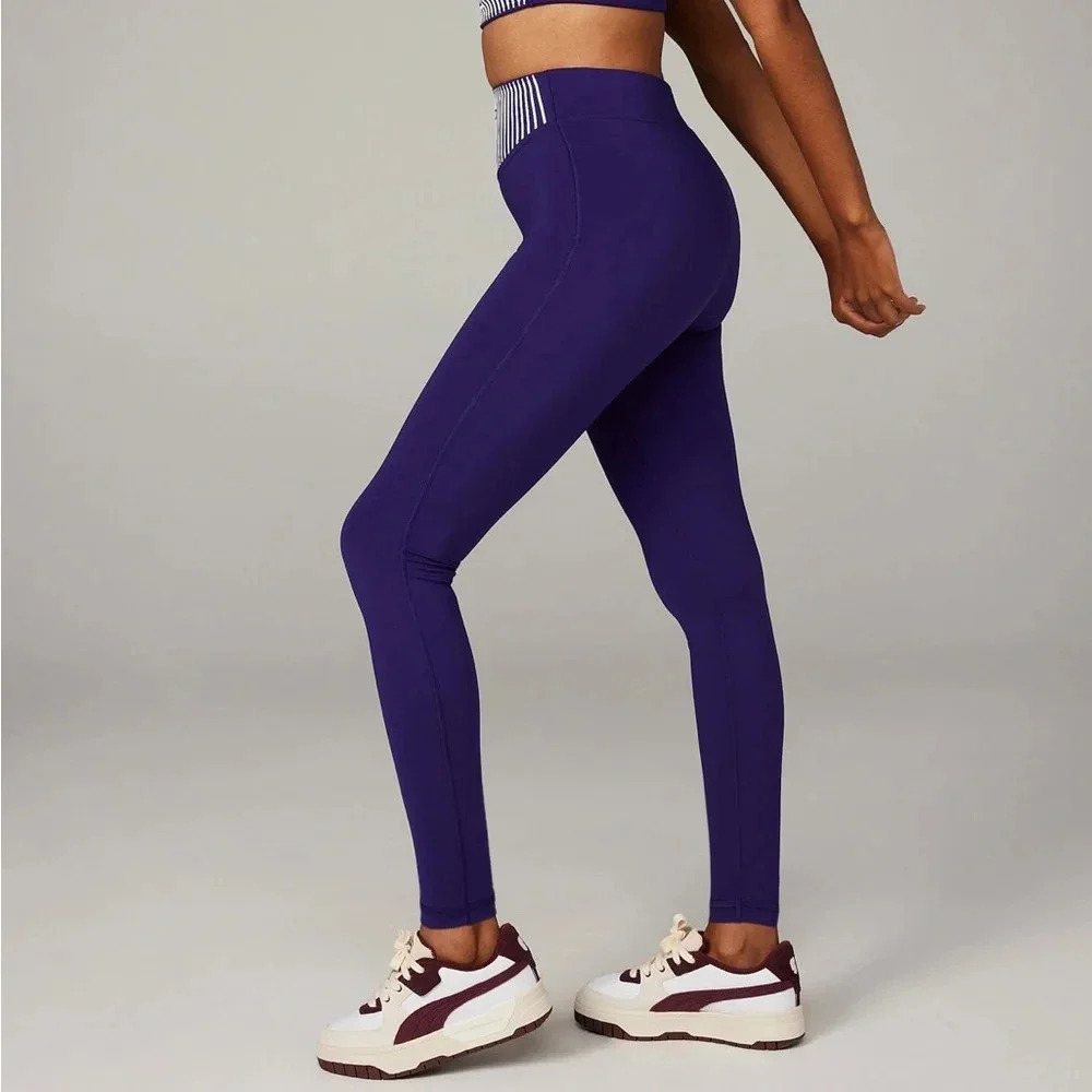 Savage X Fenty Xccentuate High-Waist Leggings Size‎ S - That’s Deep Purple - NWT - Picture 2 of 13